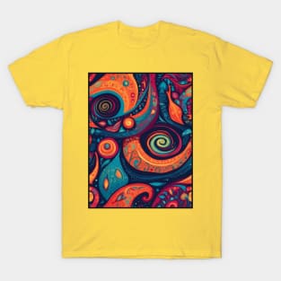 Spiral Pattern T-Shirt